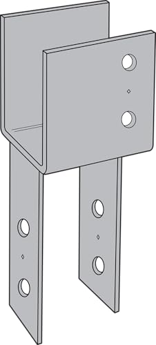 Simpson Strong-Tie ECC46 - ECC End Column Cap for 4X Beam & 6X Post - Heavy-Duty Framing Bracket for Structural Support in Home Improvement Projects (Pack of 4)