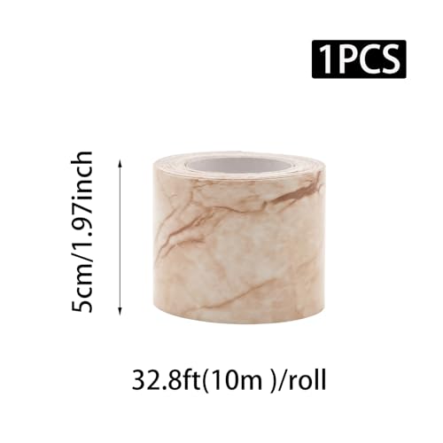 Lilaly 2 inches x 32 feet Wood Grain Repair Tape,Wood Grain Tape,Widely Used for Tables, Doors, Floor and DIY(Golden Topaz) - color: Golden Topaz