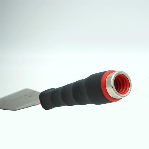 Red Devil 3016 3-Inch Bent Blade Pole Scraper with Threaded Handle, High Carbon Steel Blade for Surface Preparation, Paint Removal, and Hard-to-Reach Scraping - size: 1 Count (Pack of 1)
