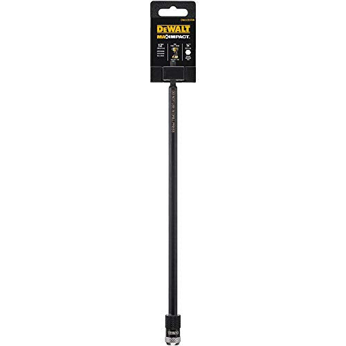 DEWALT Drill Bit Holder Extension, Impact Ready, 12-Inch (DWA12HLDFT)