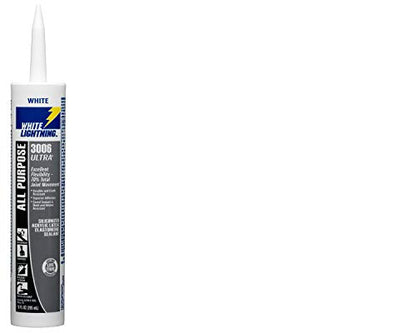 3006 Ultra All Purpose Elastomeric Sealant White - color: White, size: 10 Ounce