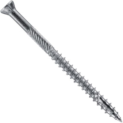 #9 x 2-1/2" Silver Star Stainless Steel Trim Head Screw Torx/Star Head - Trim Head Wood Screws - Grade 305 Stainless Steel Wood Screws - (5 POUNDS - 565 Approx. Screws) - color: STAINLESS STEEL, size: 2-½"