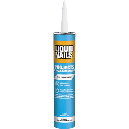 Liquid Nails 10 oz Latex Projects & Foamboard Adhesive - size: 10 Ounce, style: Foamboard