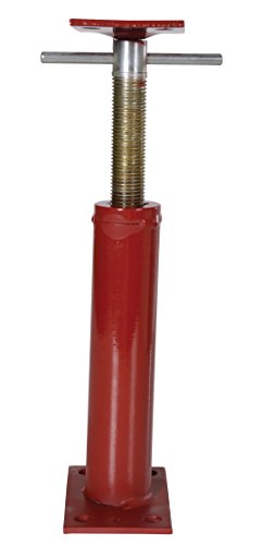 Vestil FJB-16 Basement Floor Jack 16 In. Maximum Height 9,738 Lb. Capacity Red