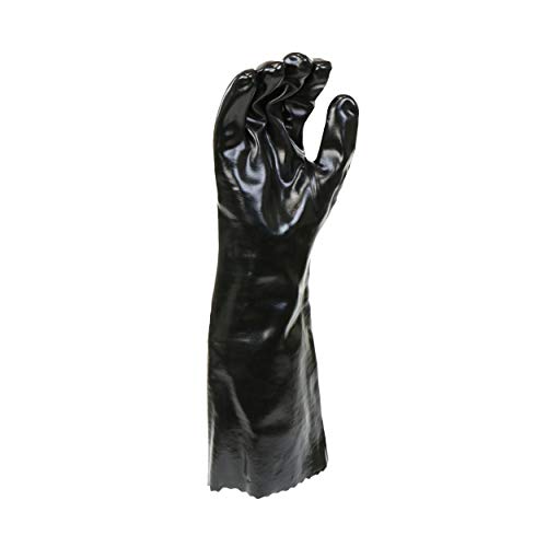 West Chester 12018 Chemical Resistant PVC Coated Work Gloves: 18" Length, Size Large, 2 Pairs - size: One Size (2 Count), style: 1 Pair