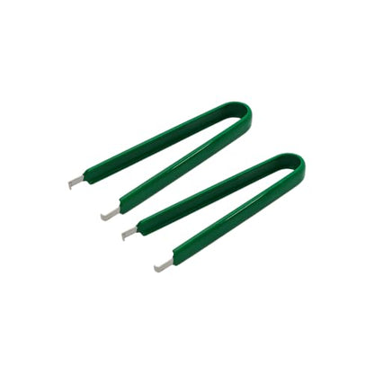 2Pcs 4.13 Inch PLCC PCB IC Chip Puller Extractor Tool(Green) - color: Green