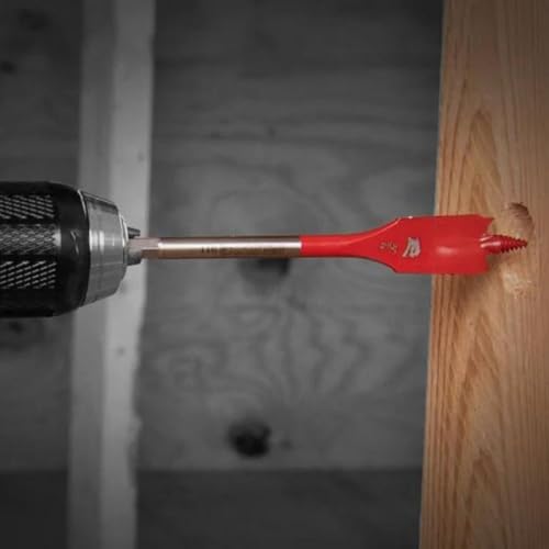 Diablo Spade Bit for Wood - 1/2" Diameter, 6" Length, 1/4" Hex Shank - size: 1/2" × 6"