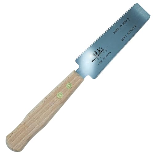 SUIZAN Flush Cut Saw 5" - Japanese Pullsaw Hand Saws Wood Cutting - size: 5 Inch (120mm), style: 5 Inch (120mm) Hand Saw