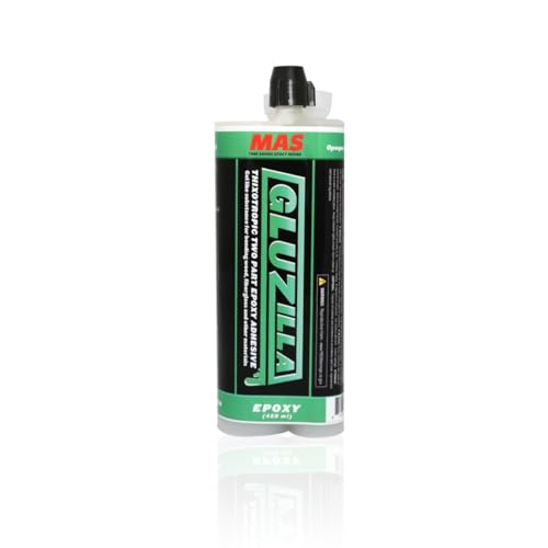 MAS Epoxies Gluzilla Two-Part Epoxy Adhesive, 185 ml, Opaque Color - size: Gluezilla, 185ML