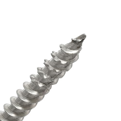 Power Pro Premium 305 Stainless Steel Trim Screws (#8 x 3) - 1lb Box