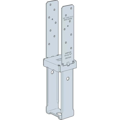 Simpson Strong-Tie CBSTQ44-SDS2HDG CBSTQ Hot-Dip Galvanized Standoff Column Base for 4x4 w/SDS Screws