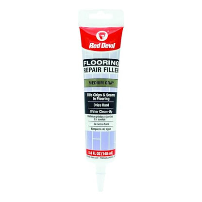 Red Devil 056050 Flooring Repair Filler, 5 oz., Medium Gray, 1 Pack - color: Medium Gray, size: Pack of 1