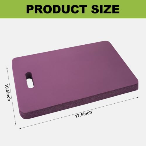 Thick Kneeling Pad, Purple, 2-Pack