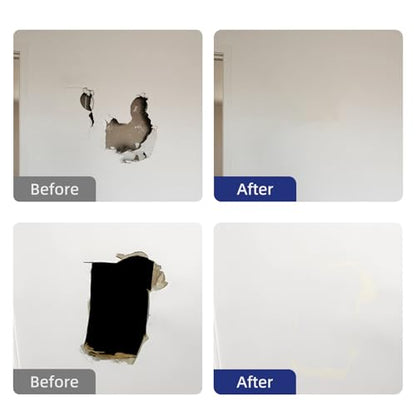 Drywall Repair Kit with 16"x16" Panel - Large Hole & Ceiling Patch - style: 16" Professional Kit
