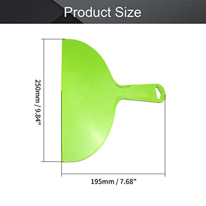 10 Inch Plastic Putty Knife, 2Pcs Flexible Paint Scraper Tool for Spackling - size: 10 inch