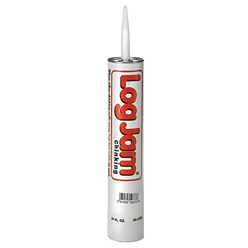 Sashco Log Jam Acrylic Latex Chinking Caulk, 29 oz Cartridge, Buff (Pack of 1)
