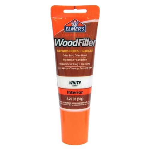 Elmer's E855 Carpenter's Wood Filler, 3.25-Ounce Tube, White -10 Pack - color: White -10 Pack
