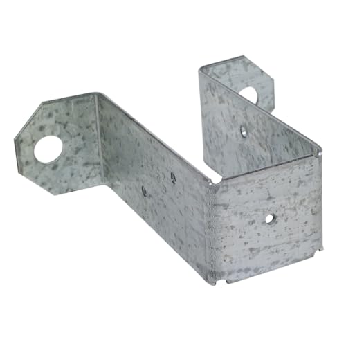 Simpson Strong-Tie DPT5Z DPTZ ZMAX Galvanized Deck Post Tie for 2x4 Post (Pack of 50) - size: 50 Pack