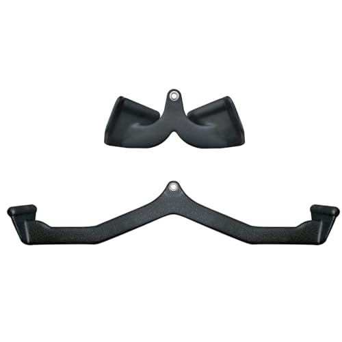 Ergonomic LAT Pull Down Bars, Back and Triceps Strength Training Equipment, LAT Pulldown Attachments, Cable Attachments for Home Gym - color: BT0025