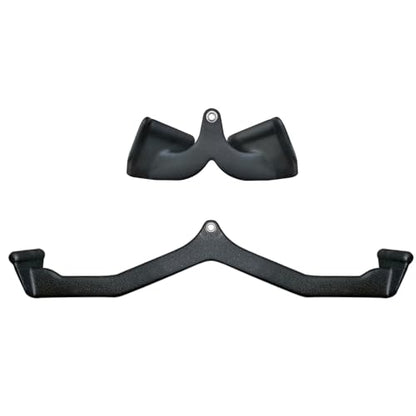 Ergonomic LAT Pull Down Bars, Back and Triceps Strength Training Equipment, LAT Pulldown Attachments, Cable Attachments for Home Gym - color: BT0025