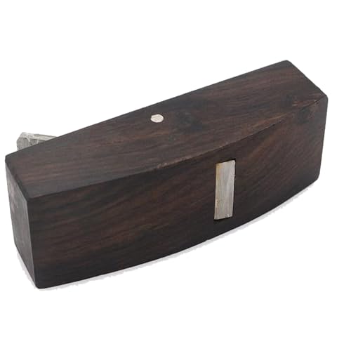 Mini Wood Planer Hand Tool, Pocket Plane, Tiny Ebony Plane Woodcraft Tool - color: D Round Bottom Plane
