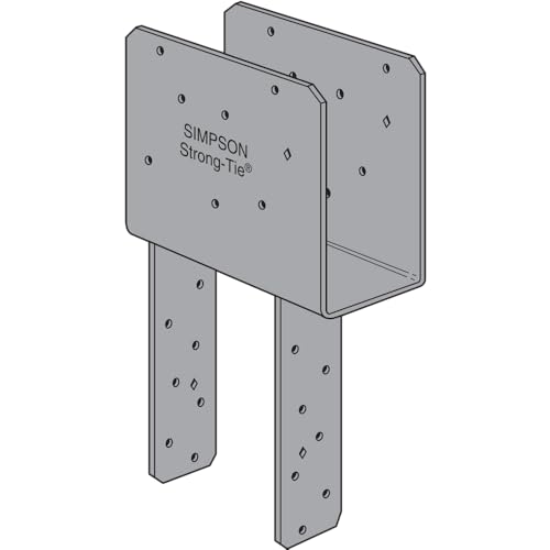 Simpson Strong-Tie ECCQ46SDS2.5 ECCQ End Column Cap for 4X Beam, 6X Post, with Strong-Drive SDS Screws