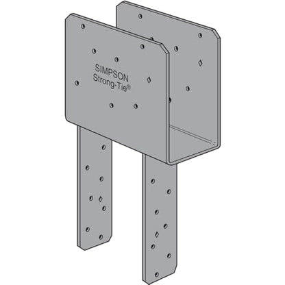 Simpson Strong-Tie ECCQ46SDS2.5 ECCQ End Column Cap for 4X Beam, 6X Post, with Strong-Drive SDS Screws