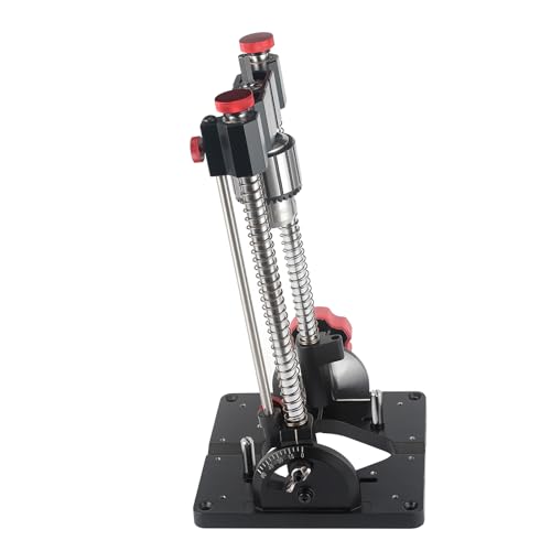 1348 Drill Guide, Heavy-Duty Portable Drill Press Jig, 1/2 in Keyed Chuck