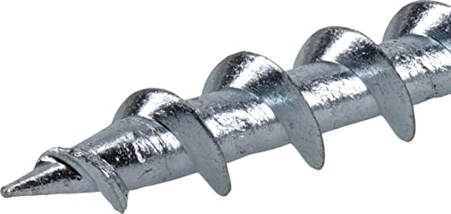 Hillman Borefast Drywall Screw Anchors, 1-1/2in, 75 Pieces, Silver