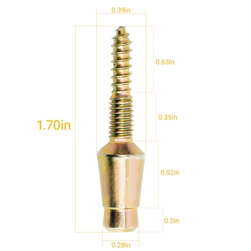 Door Hinge Security Screws,Door Hinge Security Pins -10 Pack