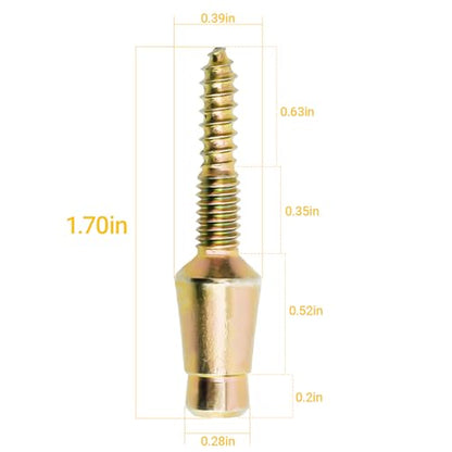 Door Hinge Security Screws,Door Hinge Security Pins -10 Pack