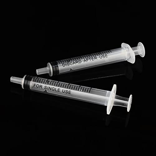 SHAOTONG 3ml/cc Syringe without Needle - 100PACK/Individually wrapped - size: 3ml