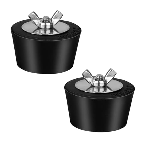 2 PCS Swimming Pool Winterizing PVC/Steel Pipe Expansion Pipe Plug 1.5 inch - size: 1.5 inch
