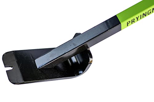 Mantis - Large Pry Bar | Ergonomic Designed Pry Bar for Quick Easy Removal of Carpet Tack Strips, Underlayment, and Sheet Vinyl, While Standing on Your Feet.