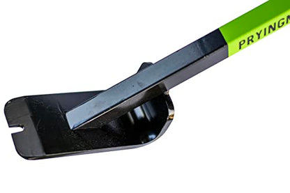 Mantis - Large Pry Bar | Ergonomic Designed Pry Bar for Quick Easy Removal of Carpet Tack Strips, Underlayment, and Sheet Vinyl, While Standing on Your Feet.