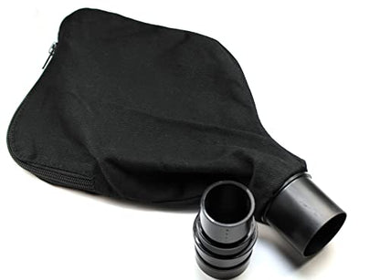 N126162 Miter Saw Dust Bag Include DWV9130 35mm Tool Adapter Fits Dewalt