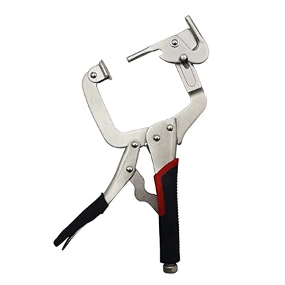 Pocket Hole Clamp, 11.8inch Right Angle Clamp for Woodworking and Pocket Hole Joinery(Black)