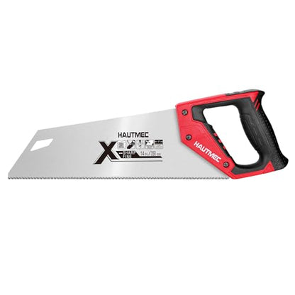 HAUTMEC Pro 14 Inch Hand Saw, 12 TPI Fine Tooth for Wood Cutting - style: Pro 14"
