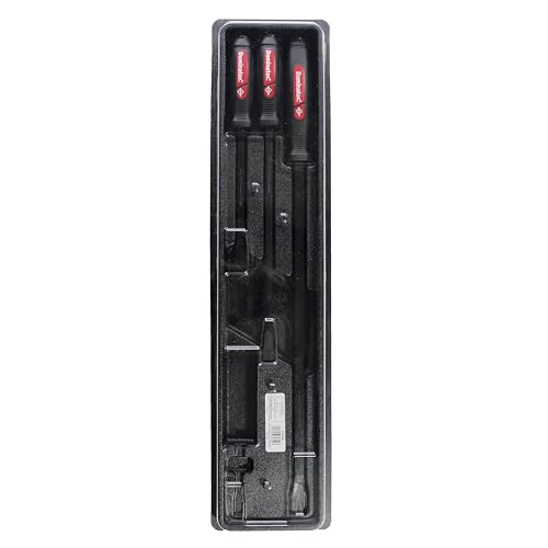 Mayhew Tools 61354 Dominator Pry Bar, Red, 3-Piece Straight - color: Red, size: 3-Piece Straight