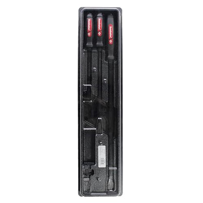 Mayhew Tools 61354 Dominator Pry Bar, Red, 3-Piece Straight - color: Red, size: 3-Piece Straight