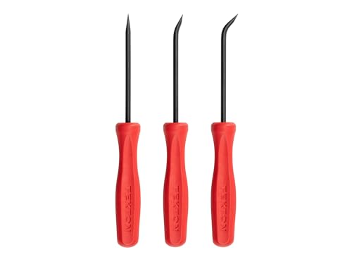 TEKTON 5/32 Inch Mini Pry Bar Set, 3-Piece | LRD90804 - size: 5/32 Inch 3-Piece Set