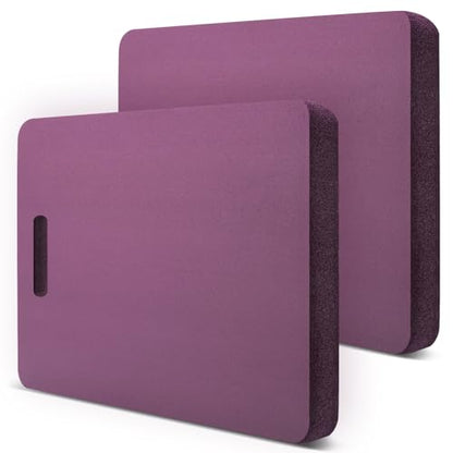 Thick Kneeling Pad, Purple, 2-Pack