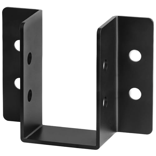 2 PCS 4x8 Face Mount Joist Hanger, Heavy Duty Wall Bracket