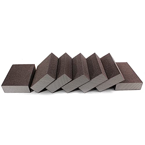 12Pcs 120 Grit Fine Sanding Block - size: 120 Grit(Fine)