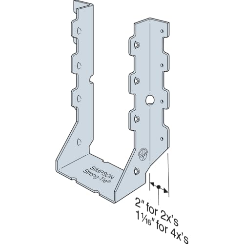Simpson Strong-Tie HUS410 HUS Galvanized Face-Mount Joist Hanger for 4x10 (Pack of 25)