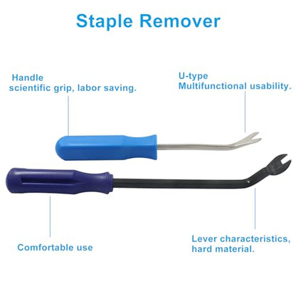 3Pcs Heavy Duty Upholstery Staple Remover - size: 3Pcs