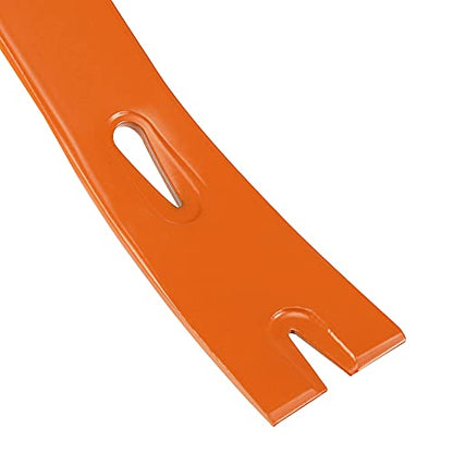 ValueMax 2PCS Flat Pry Bar Set, 7.5” Mini Pry Bar, 15” Heavy Duty Claw Bar