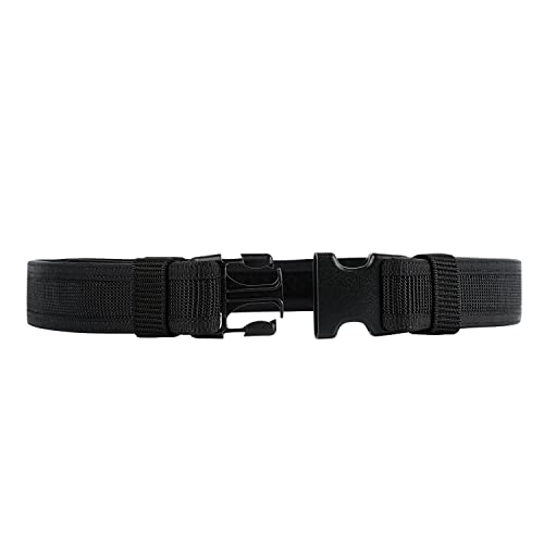 Utility Tool Pouch Belt Security EMS EMT Men Women 1.5" Work Duty Belt for Airsoft Paintball Tactical Gear Holster - size: Medium