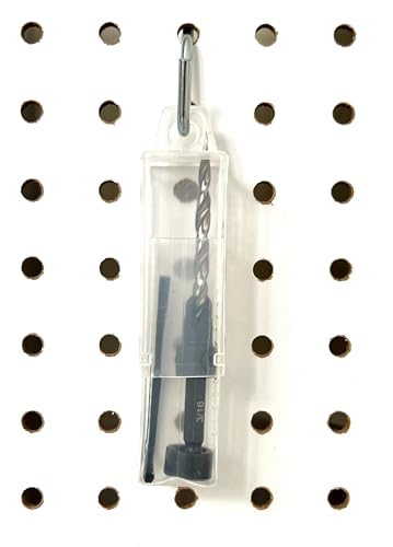 FTG USA #10(3/16") Tapered Wood Countersink Drill Bit w/ 3/8" Collar & Case - size: #10, style: with Depth Stop