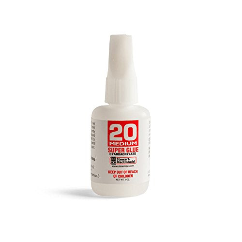 StewMac Super Glue, No. 20 Medium, 1 oz. - size: No. 20 Medium
